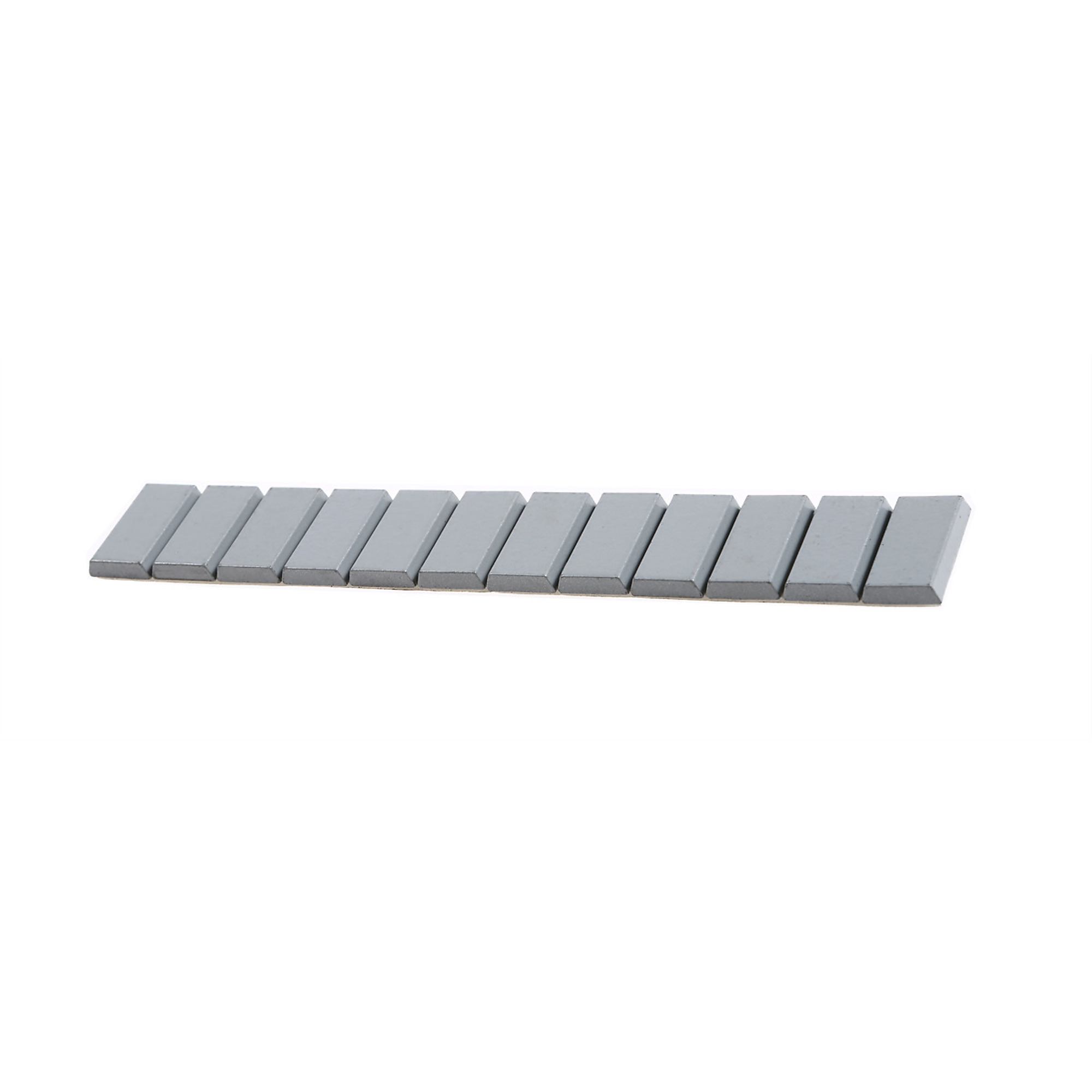 Plombco StickPro Steel Adhesive Wheel Weights — 0.25 Oz. Segments, 3 Oz. Strips, Low Profile, 30 Strips, Model# PLO68302